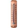 TERMOFLY 12.2 inches New Premium Steel Indoor/Outdoor Weather Thermometer Waterproof Decorative