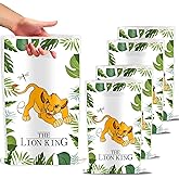 OHLIGEI 30PCS Lion Jungle Animals Party Gift Bags Lion Goodie Bags Treat Bags Party Favors Bags for Boys Girls Birthday Safari Animal Themed Party