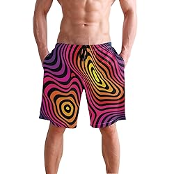 Aluy's boutique Men's Summer Cool Swim Trunks Quick