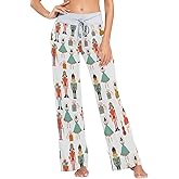 Aflyko Festive Pajama Pants for Women Sleepwear Pants Pjs