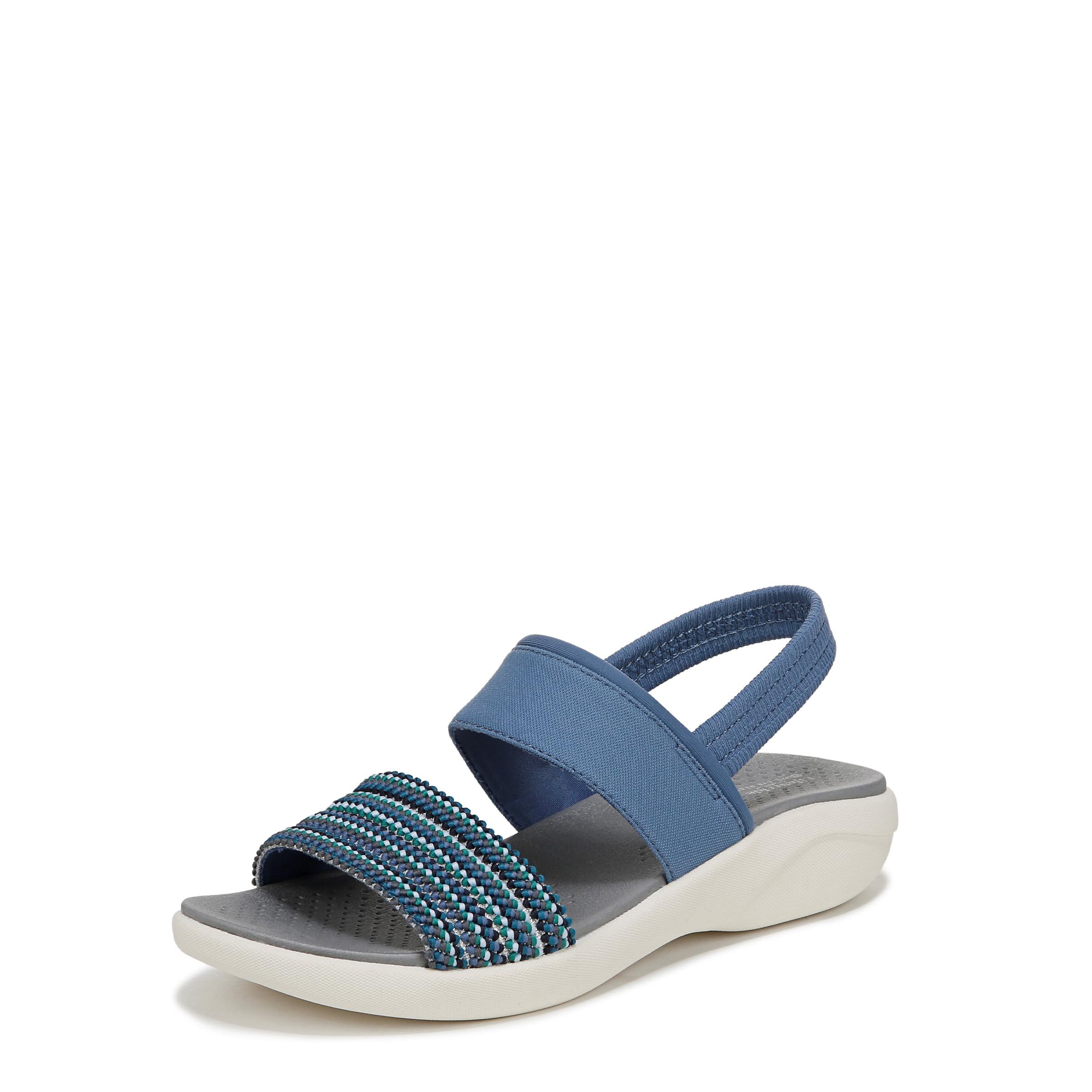 Bzees For Lifestride Women’s Cali Sandal, Elemental Blue Mult, 11 Wide