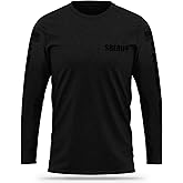 13FA Sheriff Cotton Blend Long Sleeve - USA Patriotic Durable Shirt - Ultra Soft Comfort. Perfect for On Duty Use