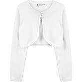 BlackButterfly Girls Long Sleeve Knitted Childrens Kids Bolero Shrug
