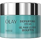 Olay Hyaluronic + Peptide 24 Gel Eye Cream, Fragrance-Free, 0.5oz (15 mL)
