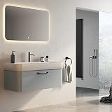 BGL Black Towel Ring Wall Mounted 304 Stainless Steel Rotates 180° view 3
