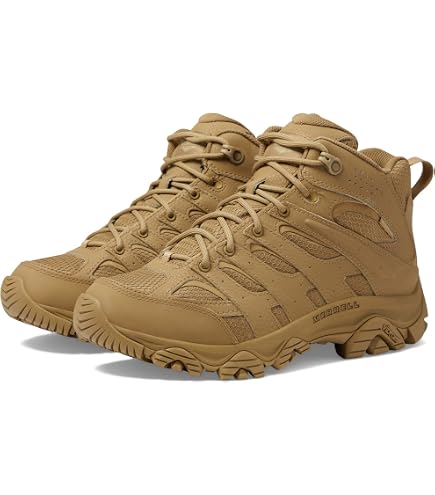 Men\'s Moab Velocity Tactical Mid Waterproof Boot Coyote Brown Size 8.5 Merrell Men main image 3