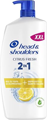 H&S Citrus Fresh 2en1+ Champú Anticaspa y Acondicionador Pelo Graso, 800ml