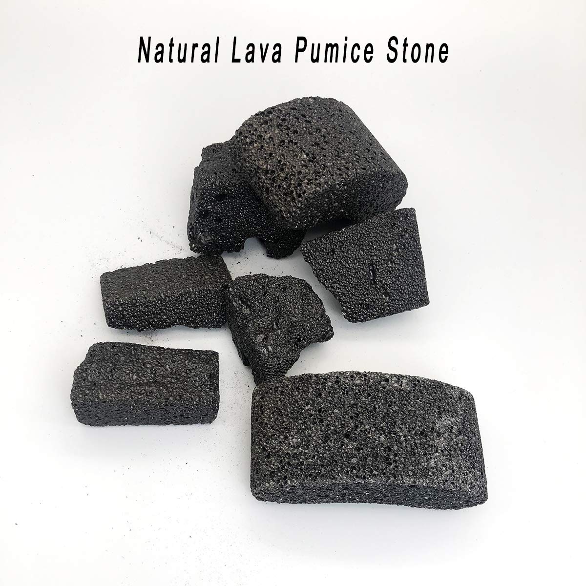Bicrops Natural Lava Pumice Stone, Pedicure Tool, Hard Callus Dead Skin Remover, Foot File For Exfoliation & Fine Foot Scrubber for Smoothing & Softening Skin: Beauty