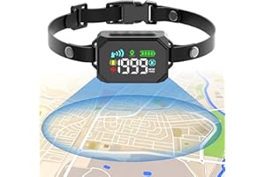 VERSMELO GPS Wireless Dog Fence, Electric Fence for Dogs, Perimeter Collar Fence System, Radius 33-1999 Yards, IPX7 Waterproof, Beep Vibration Shock Correction, for Pets Over 18 Lbs