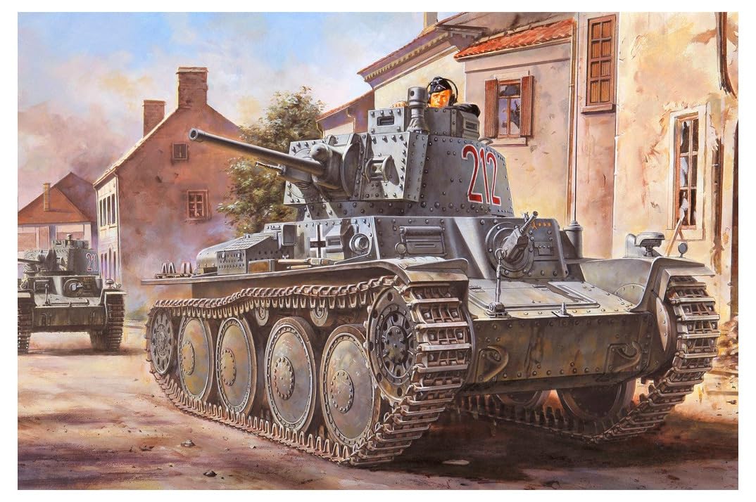 Hobbyboss 80141 1:35 Scale German Panzer Kpfw.38(t) Ausf.B Plastic Model Kit