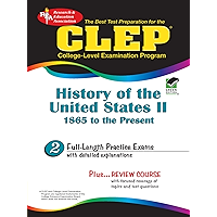 CLEP History of the United States II book cover CLEP History of the United States II book cover