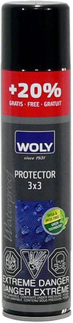 Woly Protector 3x3 - waterproof spray for shoes and other leathers ...