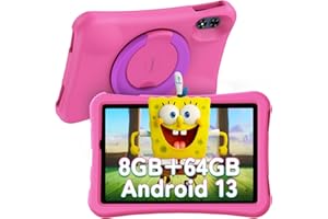 Kids Tablet,UMIDIGI 10 inch Android 13 Tablets for Kids Learning Gaming with Protective,Parental Control,8GB(4+4 Extended) RA