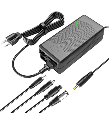 パワー・チャージャー 54.6V 2A バッテリー充電器 3 プロングジャック GX16 Kugoo M4