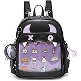 CHERRY SAUCE Halloween Purse Terror Sling Ita Bag Crossbody Bags PU Leather Backpack Shoulder Bag