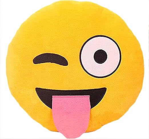 Amazon Com Gome Z Cute Emoji Cushion Home Smiley Face Pillow