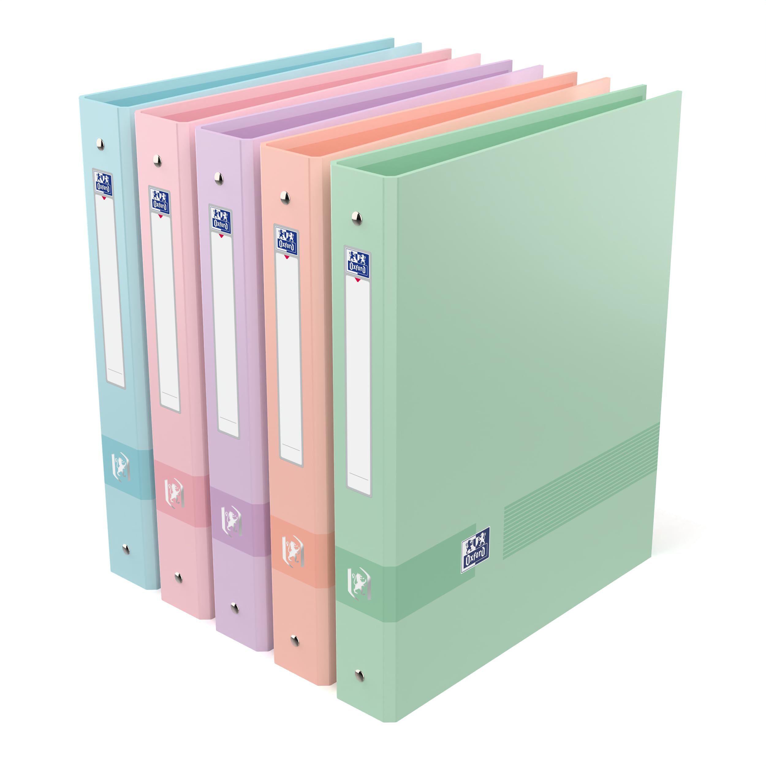 Oxford 400084076 Touch 4-Ring Binder A4 40 mm Spine Card Random Color