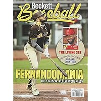 NEWEST GUIDE: Beckett Baseball Card Monthly Price Guide (March 17, 2021 release/F. Tatis cover) ***Pricing starts at…