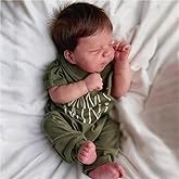 Zero Pam Reborn Baby Dolls Full Body Silicone-18 Inch Realistic Baby Dolls, Real Life Babys Doll, Anatomically Correct Boy, Full Silicone Lifelike Reborn Babys Doll with Accessories for Girls 3+