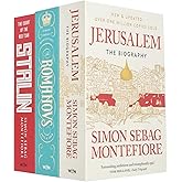 Simon Sebag Montefiore Collection 3 Books Set (The Romanovs 1613-1918, Stalin The Court of the Red Tsar, Jerusalem The Biogra