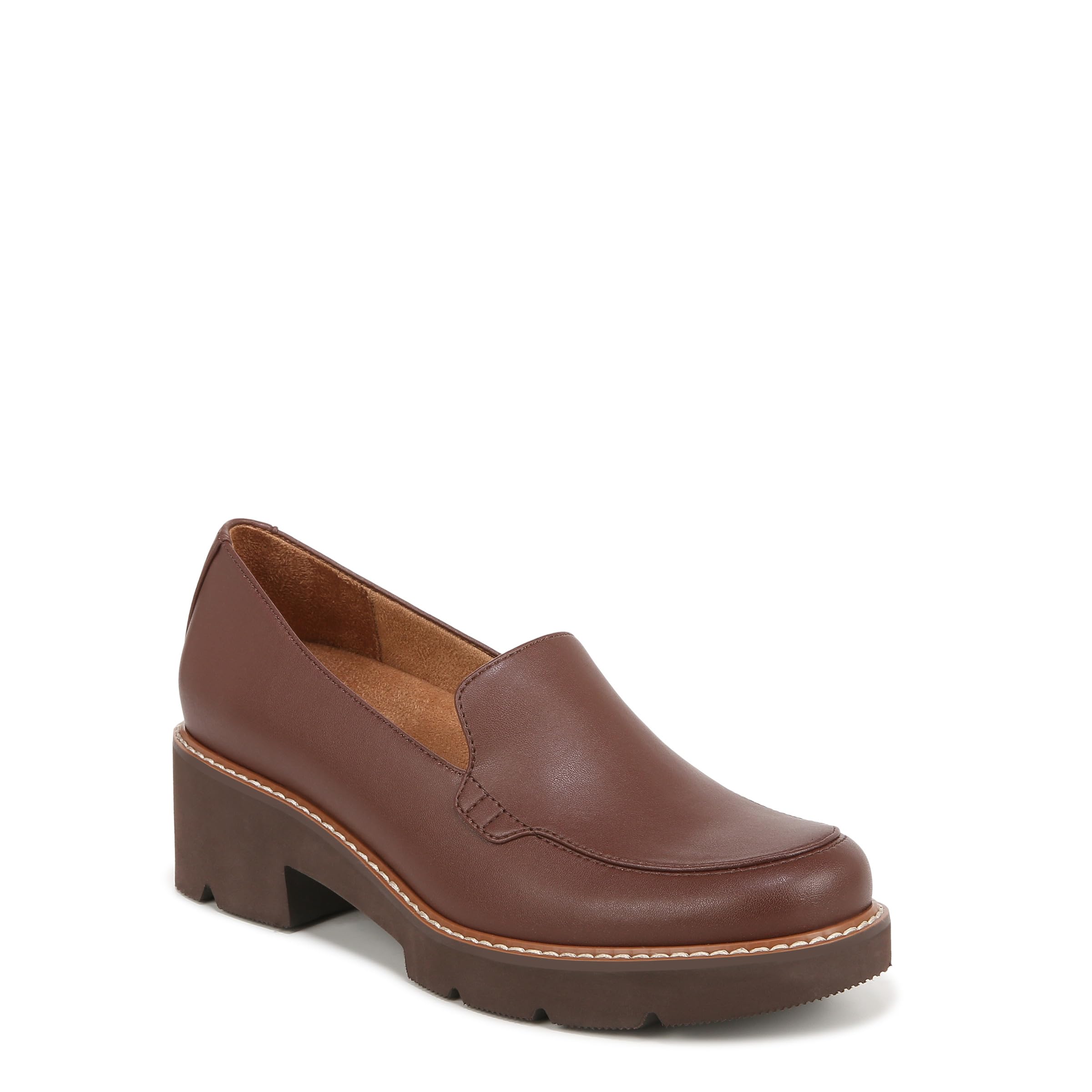 Naturalizer Women’s Cabaret Heeled Loafer Cappuccino 7 M