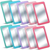Dandat 10 Pcs Small Mirrors for Kids Safe Shatter