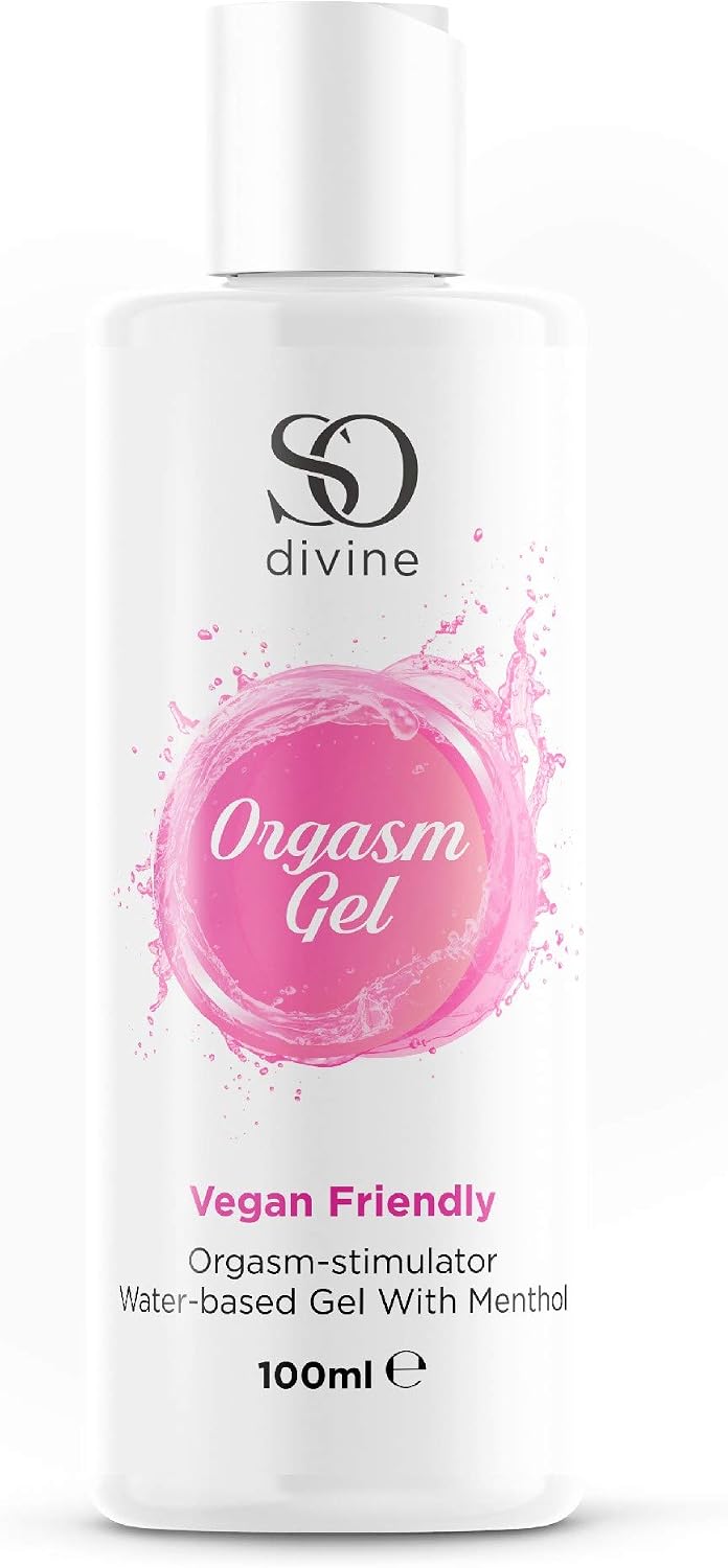 So Divine Orgasm Gel 100ml - Vegan Body Safe Formula.