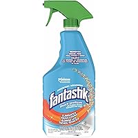 Fantastik All Purpose Cleaner and Disinfectant Spray with Bleach, Bathroom and Kitchen Cleaner to Eliminate Tough Stains, 650
