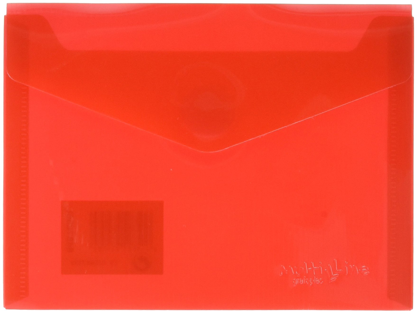 Economic grafoplas 4872651 Envelopes with Extra Capacity, Red, A6