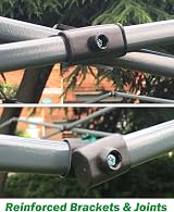 mcc direct 2x2m Pop-up Gazebo Waterproof Canopy Garden Marquee Grey view 2