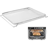 Roasting pan Air Fryer Oven Basket, Original Replacement Baking Trays for NINJA DT200 DT201 DT251 Foodi Digital Air Fryer Oven, Mesh Basket, Ideal Accessories for Air Frying and Dehydrating (DT200)