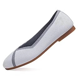 Frank Mully Womens Square Toe Flat Shoes