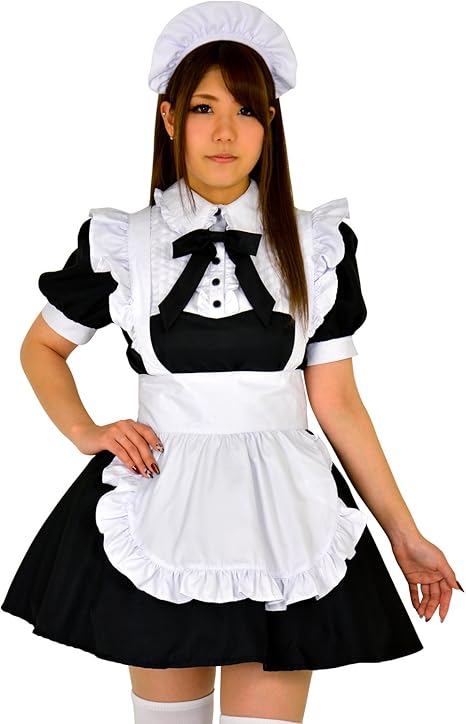 Amazon 8mm モノトーンカラー ハウスメイド ミニタイプ コスチューム メイド 衣装 レディース 3l コスプレ 仮装 通販