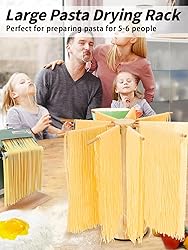 Stable Rotary Wood Pasta Drying Rack - Large Noodle