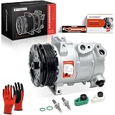 A-Premium Air Conditioner AC Compressor with Clutch | Compatible with Dodge Journey 2.4L 2009-2020, Avenger 2.4L 2008-2014, Chrysler 200 2.4L 2011-2014, Sebring 2.4L 2007-2010
