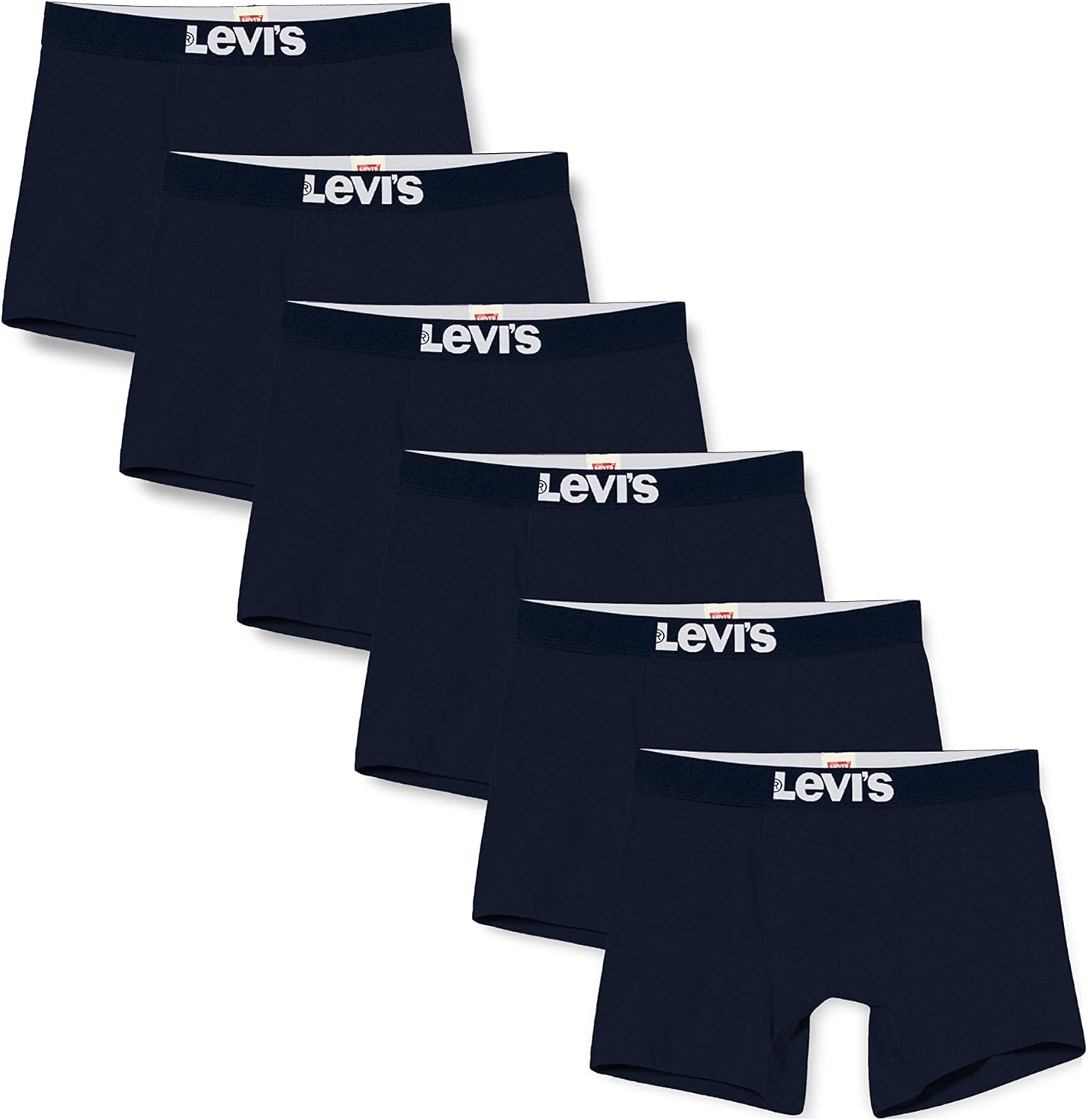Levi's Solid Men's Boxer Briefs Multipack 6 Pack Hombre Amazon.es Ropa y accesorios