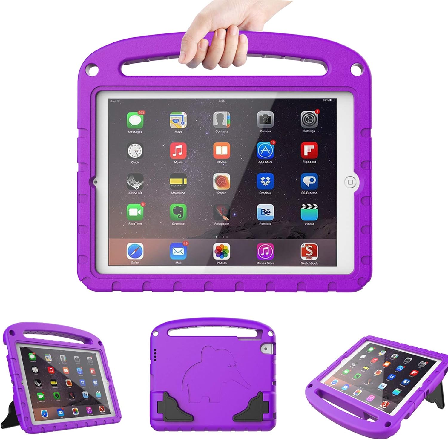 iPad 2 3 4 Case for Kids, LTROP Kids Case for iPad 4/3/2 (Old Model - 9.7