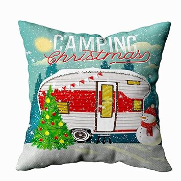 Amazon Com Musesh My Pillow Case Throw Pillows Christmas Vintage
