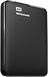 WD 1TB  Elements Portable External Hard Drive - USB 3.0 - WDBUZG0010BBK-EESN
