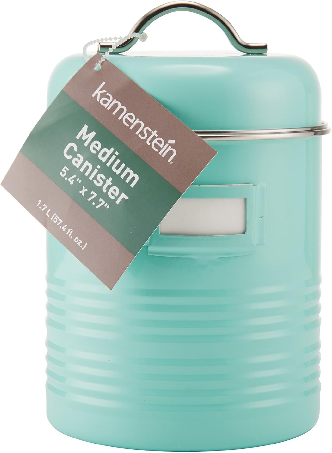 Kamenstein Food Storage Canister, Medium, Teal: Kitchen & Dining
