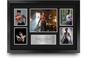 HWC Trading Hugh Jackman X-Men Wolverine 16 x 12 inch (A3) Printed Gifts Signed Autograph Picture Display for Movie Memorabil