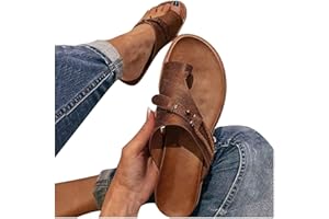 AODONG Sandals for Women Dressy, Casual Bowknot Toe Ring Platform Sandal Shoes Summer Beach Travel Shoes Sandal Ladies Flip Flops