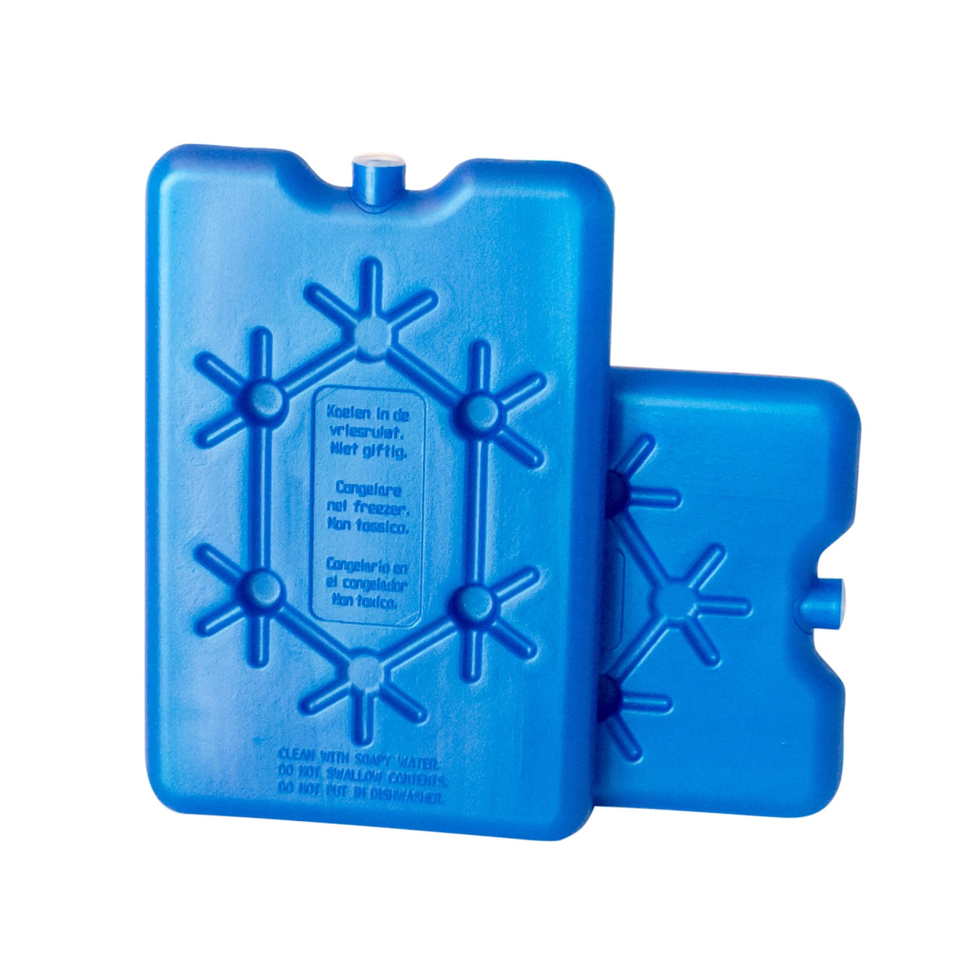 ToCi Ice Packs, 16 Pieces, Blue, 200 ml each, Plastic, for Cool Box or Cool Bag
