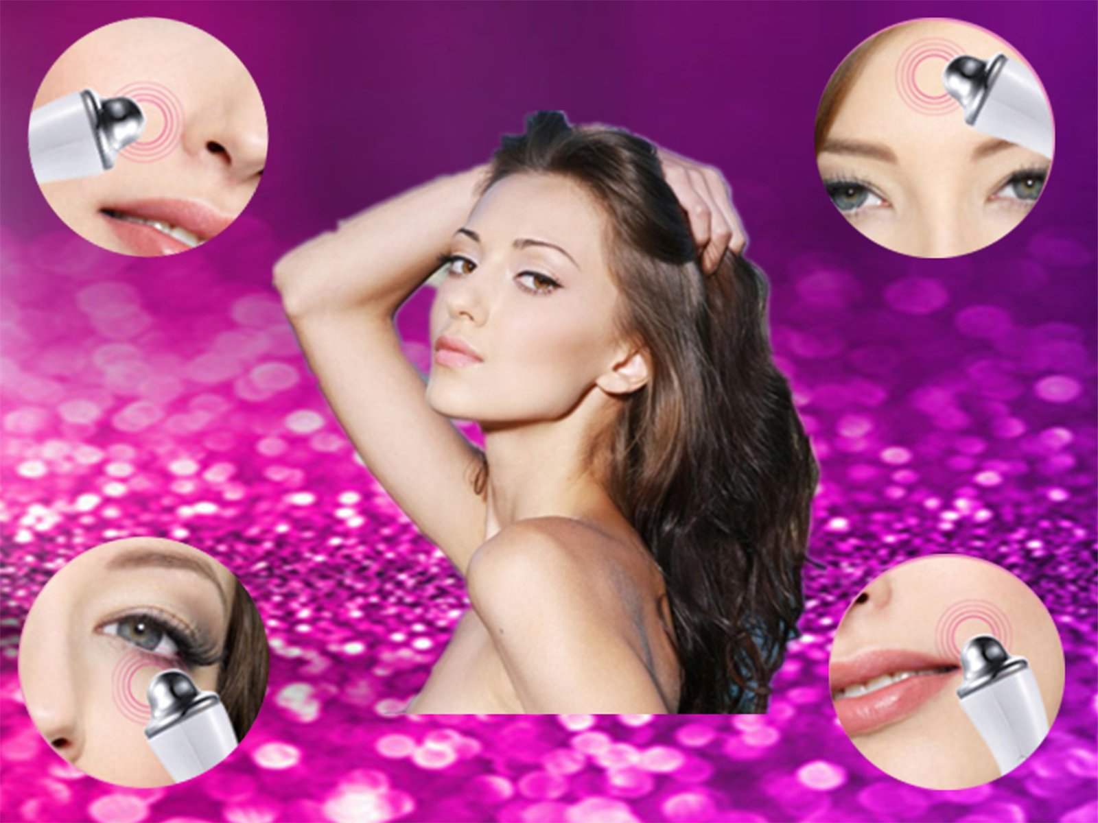 Careshine Anti Wrinkle Eye Massager Eyes Beauty Instrument Face Massage Pen Eye Bags Remover Eye care Electric Massager