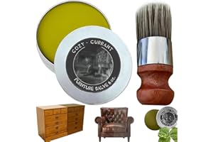 DAFUZ 8oz - Furniture Salve for Leather, Leather Salve for Furniture, Leather Furniture Salve and Brush, Leather Salve with Brush for Home