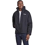 berghaus long cornice gore tex men's interactive waterproof hooded jacket blue