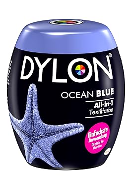 DYLON Ocean Blue -Dyepod, 1er Pack (1 x 350 g)