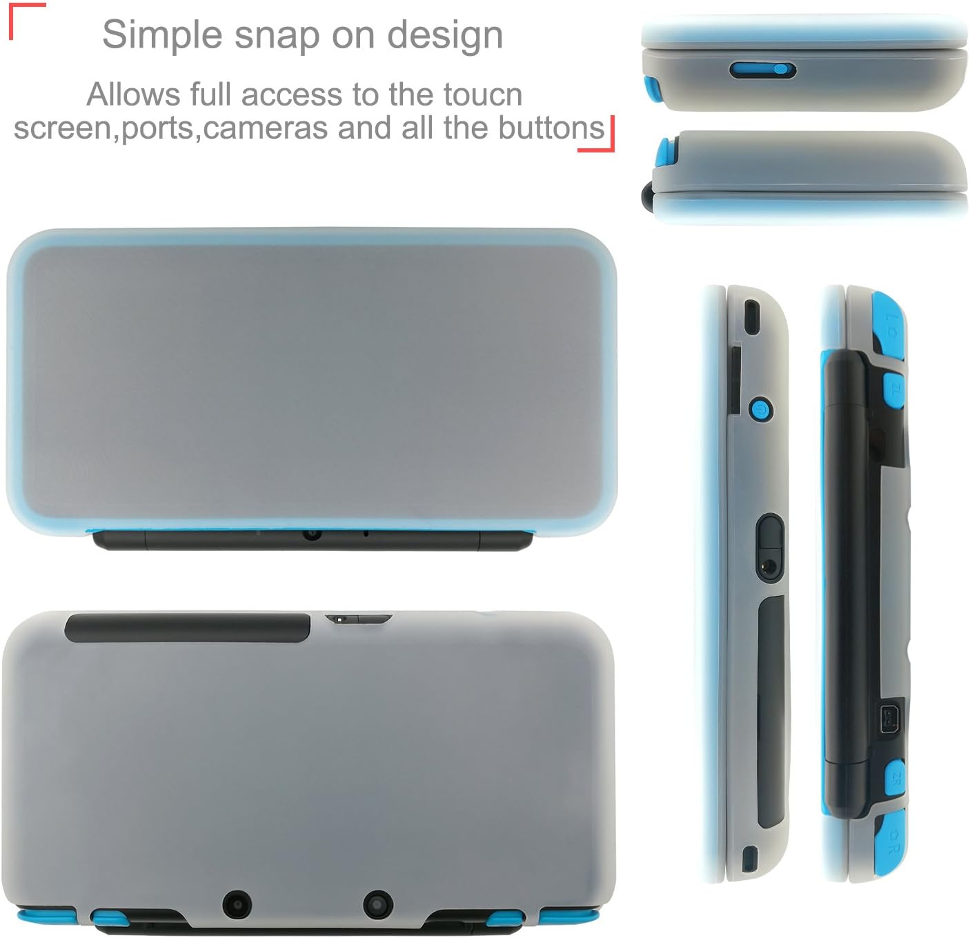 new nintendo 2ds xl protective case