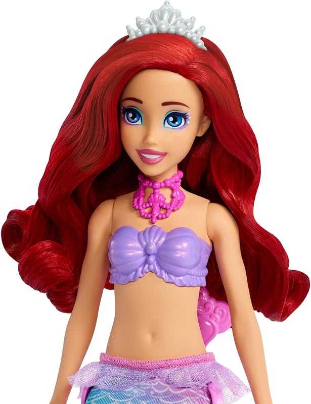 Disney Princess Ariel con Specchiera Magica Bambola e Accessori