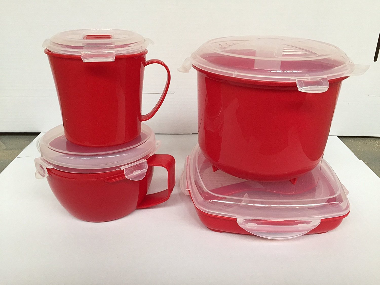 Compra MisterChef - Juego de 4 vaporizadores para microondas ...